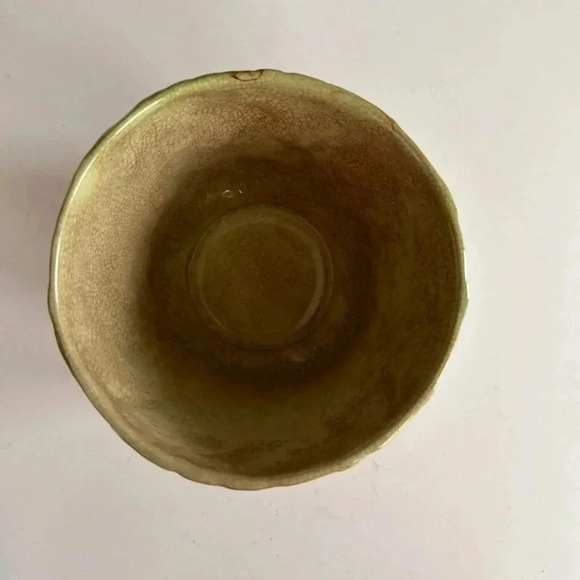 Vintage Art Deco Carlton Ware Green Foxglove Sugar Bowl In Australian Design - Picture 6 of 6